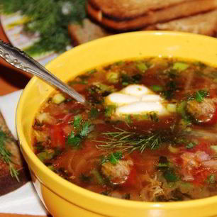 Рецепт Борща с тушенкой в мультиварке