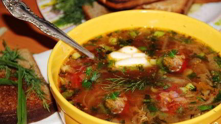 Рецепт Борща с тушенкой в мультиварке