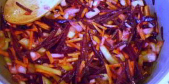 Рецепт борща с уткой