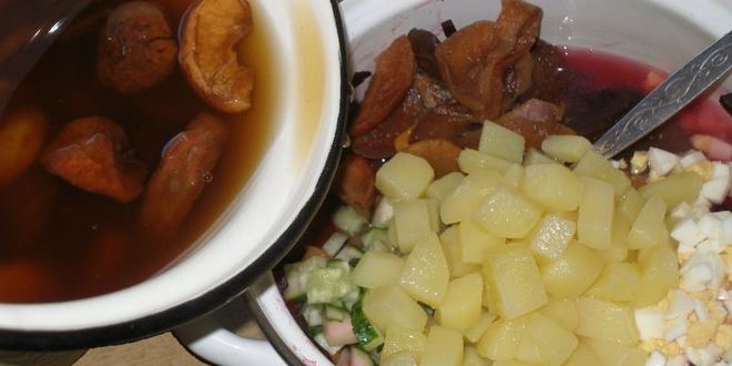 Рецепт борща селянского холодного