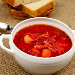 Рецепт Борща со свежими помидорами