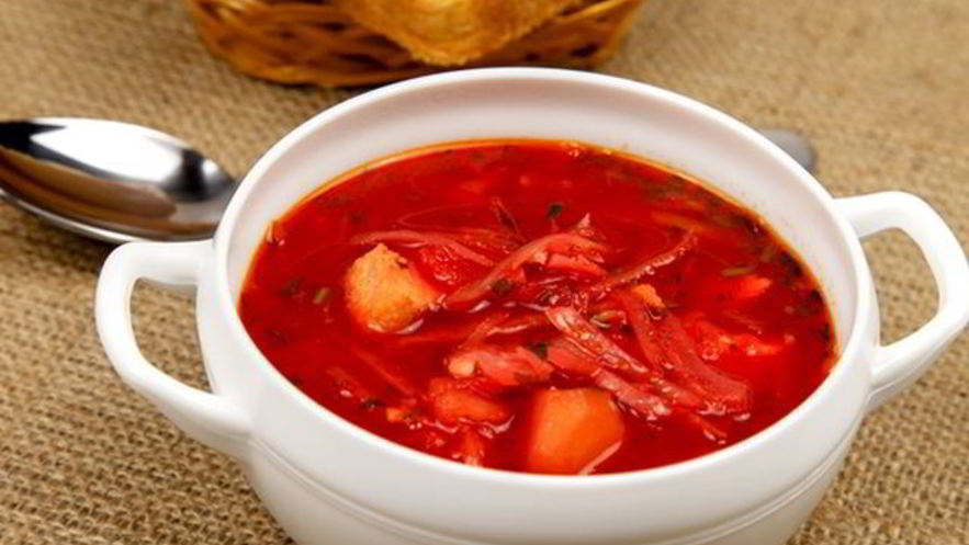 Рецепт борща со свежими помидорами