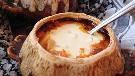 Рецепт Борща в горшочках