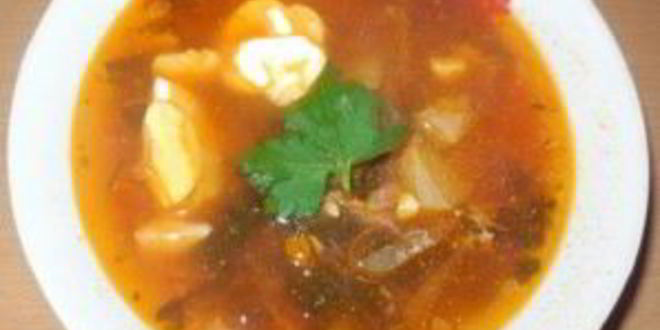 Рецепт борща в мультиварке со щавелем