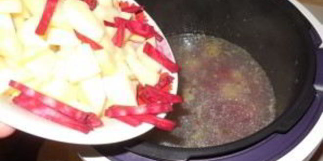 Рецепт борща в мультиварке со щавелем