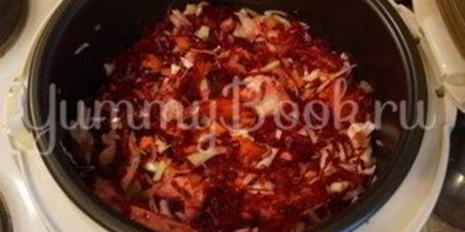 Рецепт борща в мультиварке