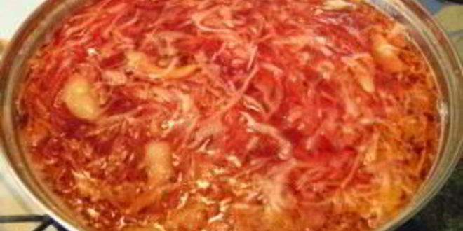 Рецепт борща вегетарианского с грибами