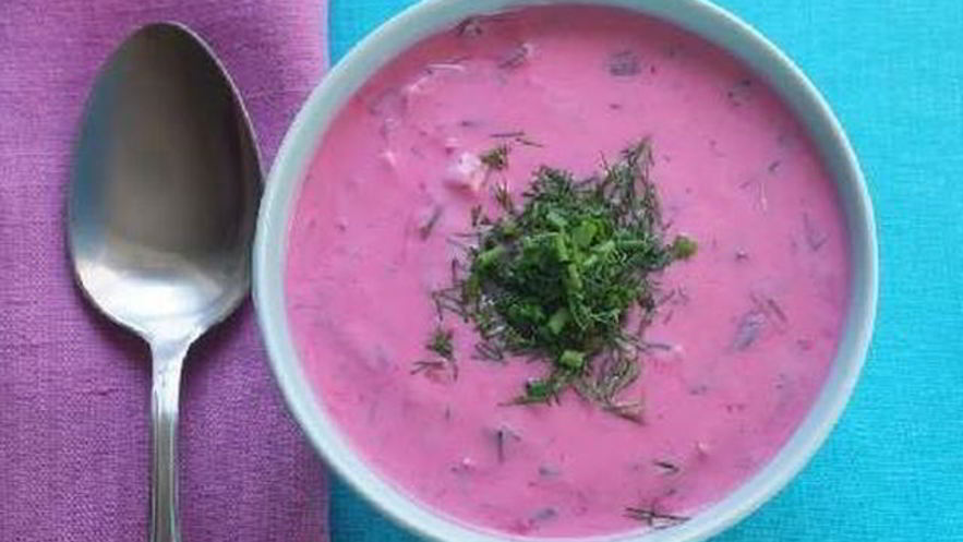 Рецепт крема-борща со сметаной