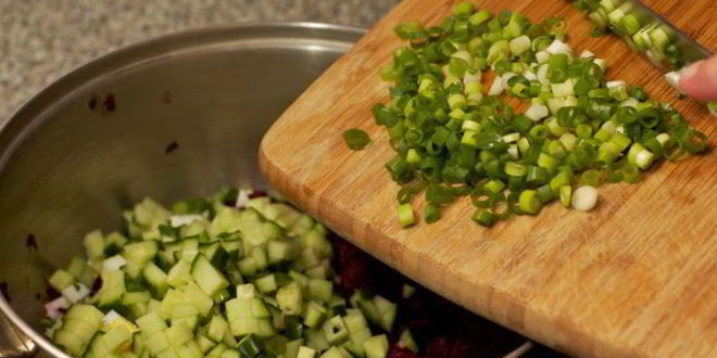 Рецепт литовского холодного борща