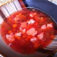 Рецепт Постного борща с цветной капустой