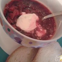 Щавелевый борщ в мультиварке