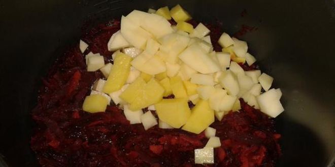 Рецепт щавелевого борща в мультиварке