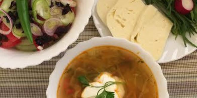 Рецепт весеннего борща