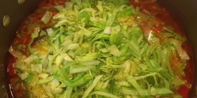 Рецепт весеннего борща