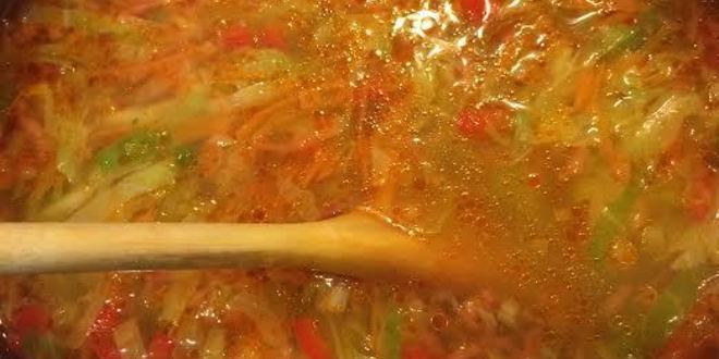 Рецепт весеннего борща