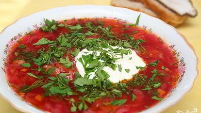 Рецепт Закатки борща на зиму