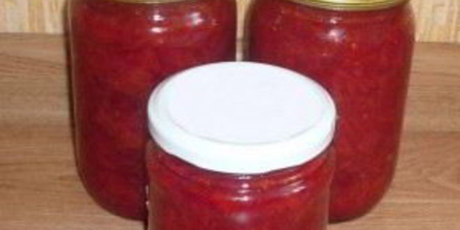 Рецепт закатки борща на зиму