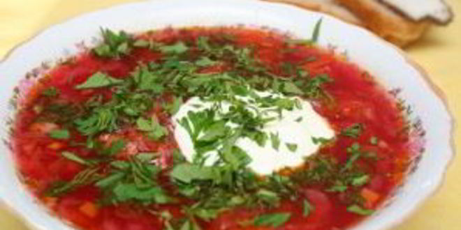 Рецепт закатки борща на зиму