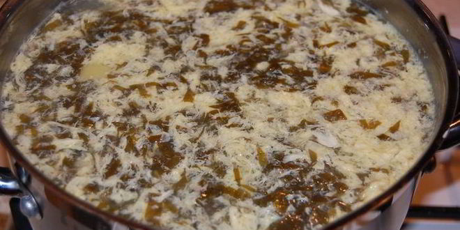 Рецепт зеленого борща