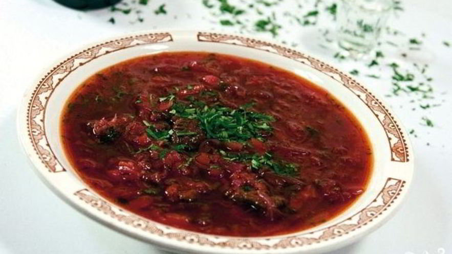 Рецепт жареного борща