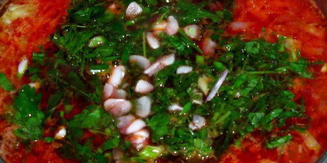 Рецепт зимнего борща