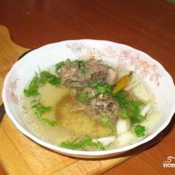 Рецепт Бульона из баранины