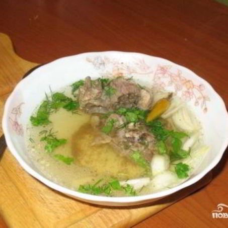 Рецепт Бульона из баранины