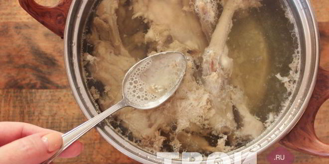 Рецепт бульона из костей