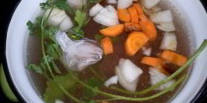 Рецепт бульона из свинины