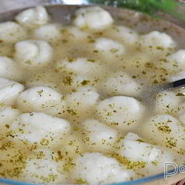 Рецепт Бульона с клецками