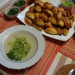 Рецепт Бульона с пирожочками