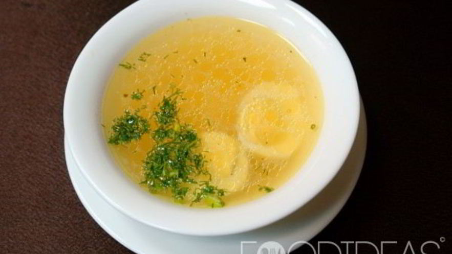 Рецепт бульона с яйцом