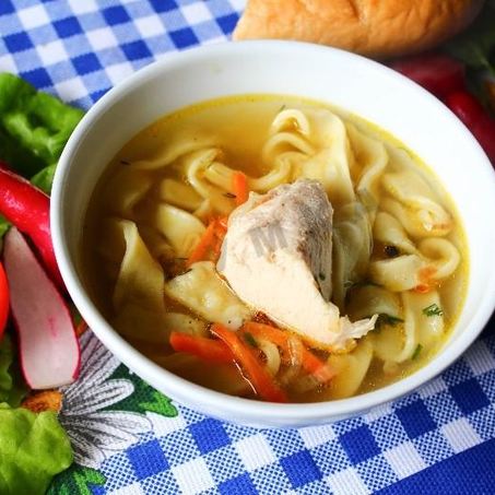 Рецепт Куриного бульона с лапшой
