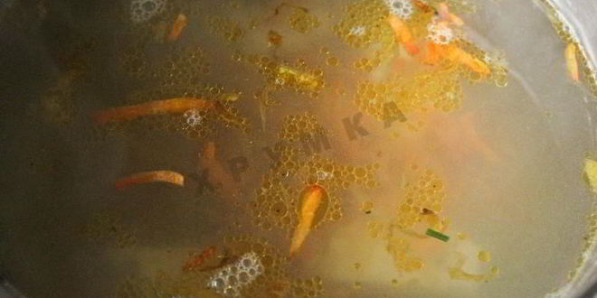 Рецепт куриного бульона с лапшой