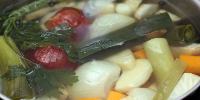 Рецепт овощного бульона