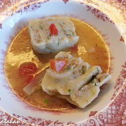 Рецепт Пельменьчиков в бульоне