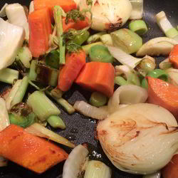 Рецепт Рыбного бульона из головизны красной рыбы