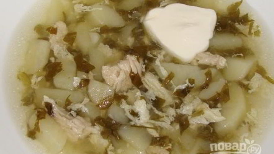 Рецепт щавеля на курином бульоне