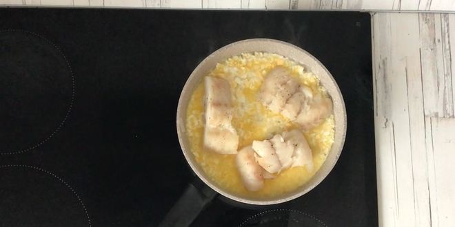 Рецепт трески по-польски на рыбном бульоне с корнем сельдерея