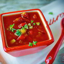 Гаспачо — томатный лед и пламень