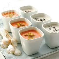 Рецепт Испанского гаспачо с оливками