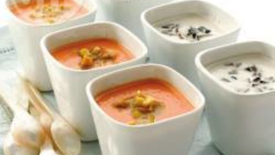 Рецепт испанского гаспачо с оливками