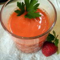 Рецепт Клубнично-томатного гаспачо