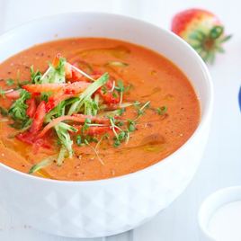 Рецепт Клубничного гаспачо