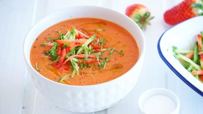 Рецепт Клубничного гаспачо