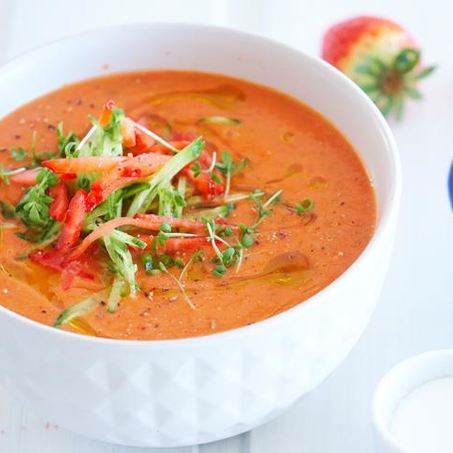 Рецепт Клубничного гаспачо