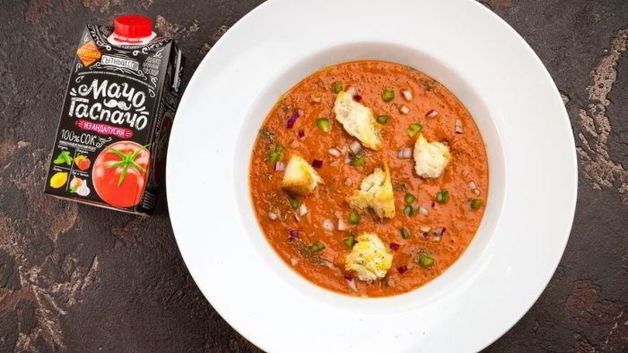 Рецепт летнего гаспачо