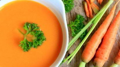 Рецепт Морковного гаспачо