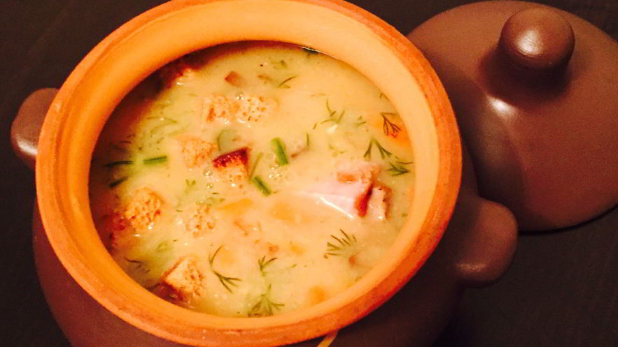 Рецепт горохового супа на свиных ребрах