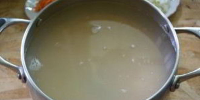 Рецепт горохового супа с копченым салом